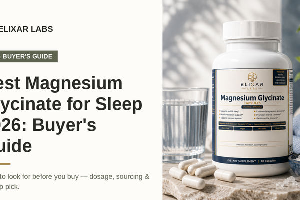 Best Magnesium Glycinate for Sleep 2026: Buyer's Guide