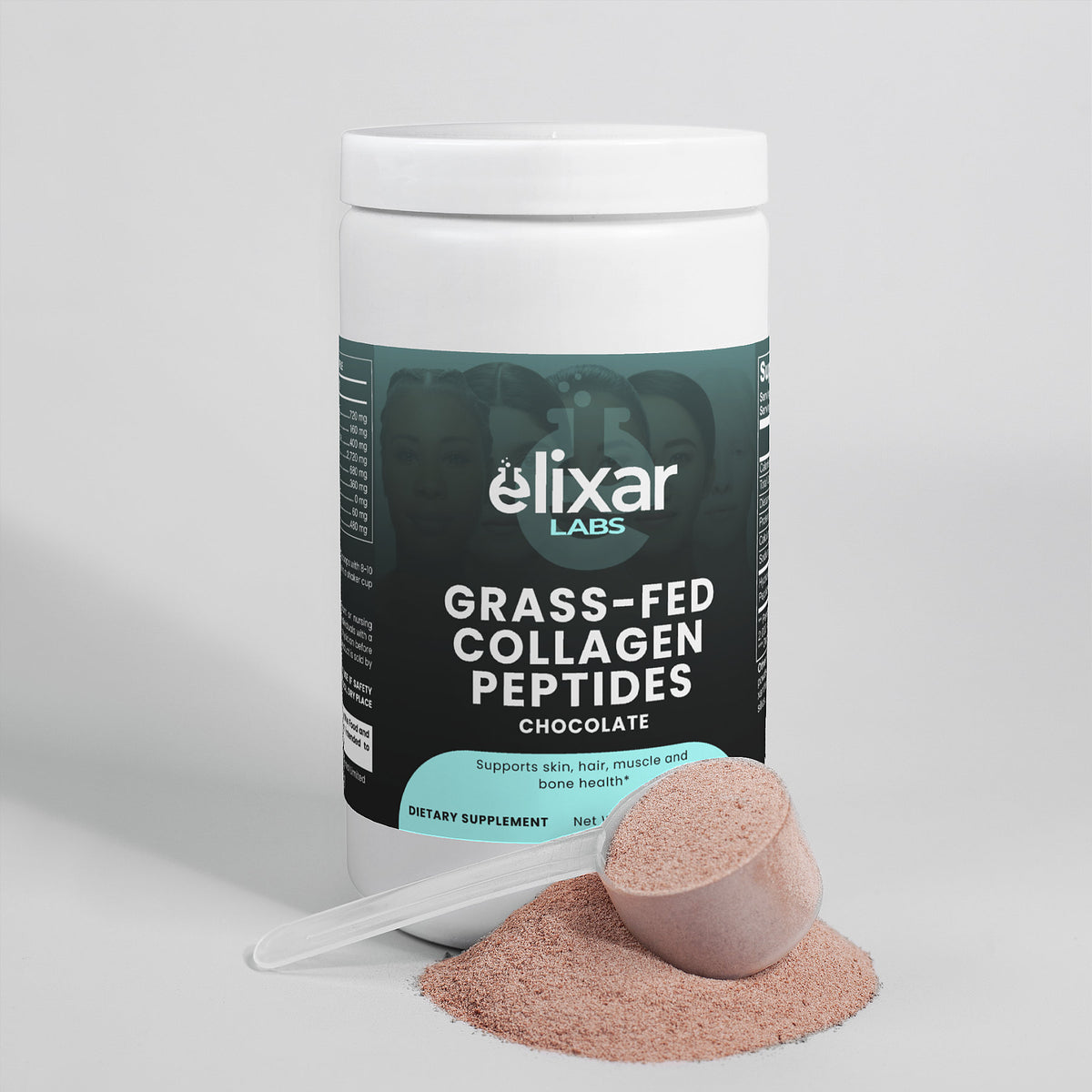 Grass-Fed Collagen Peptides Powder (Chocolate)