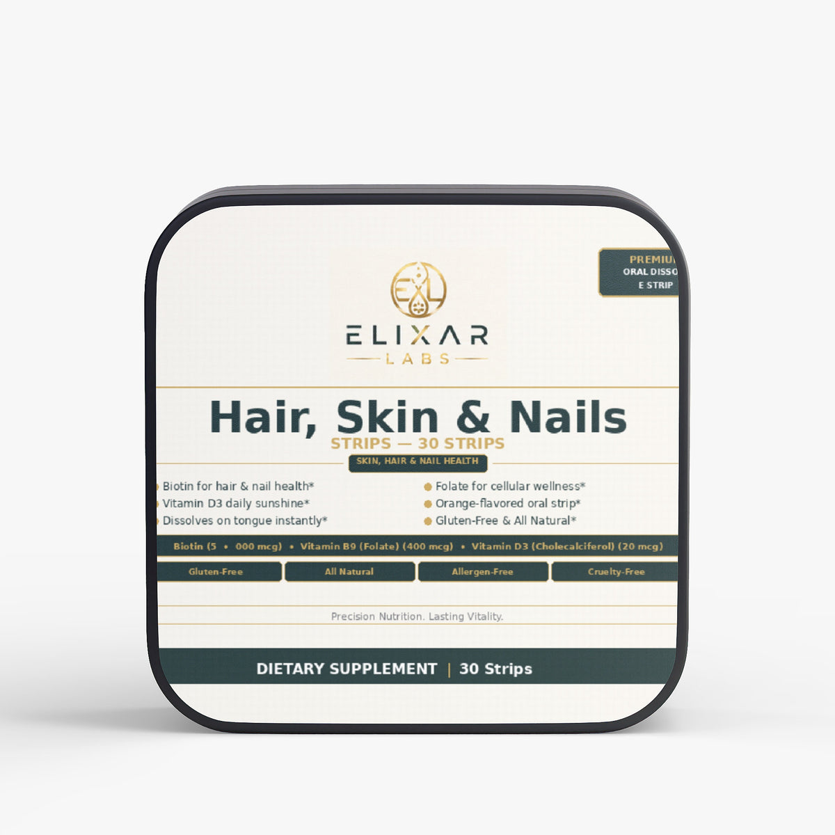 Hair, Skin and Nails Strips