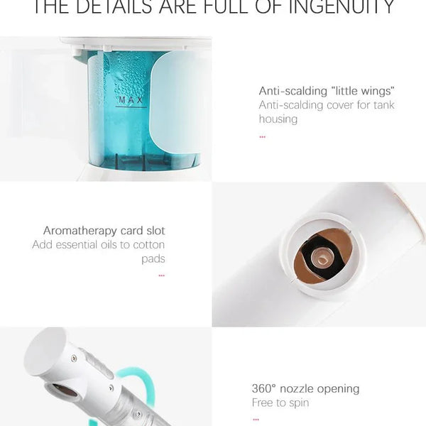 Nano Ionic Facial Steamer