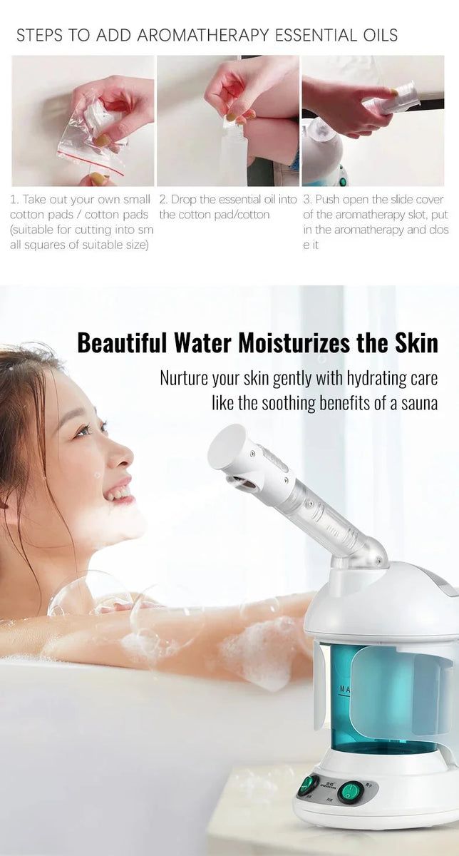 Nano Ionic Facial Steamer