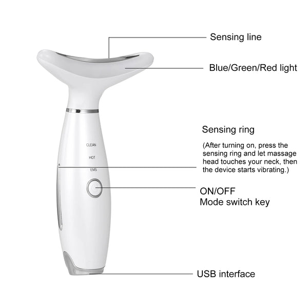 SculptLift Heated Neck & Jawline Massager