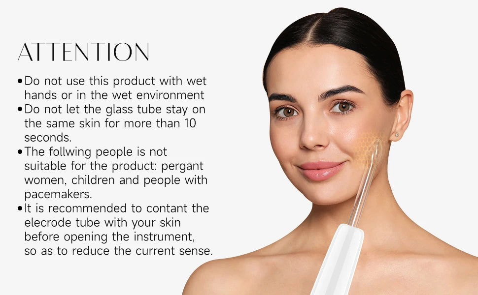 High Frequency Therapy Wand