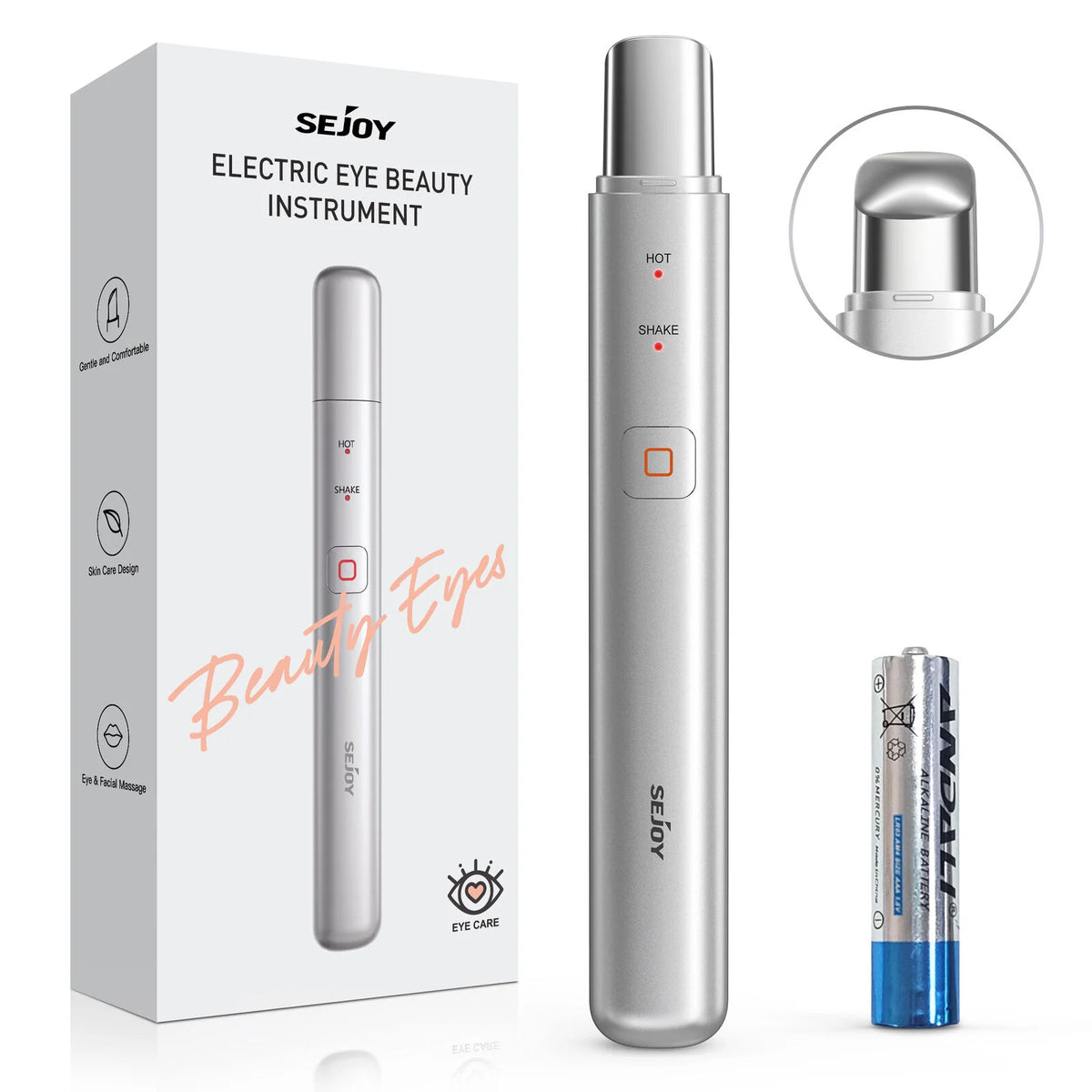 Heated Eye Massager Pen
