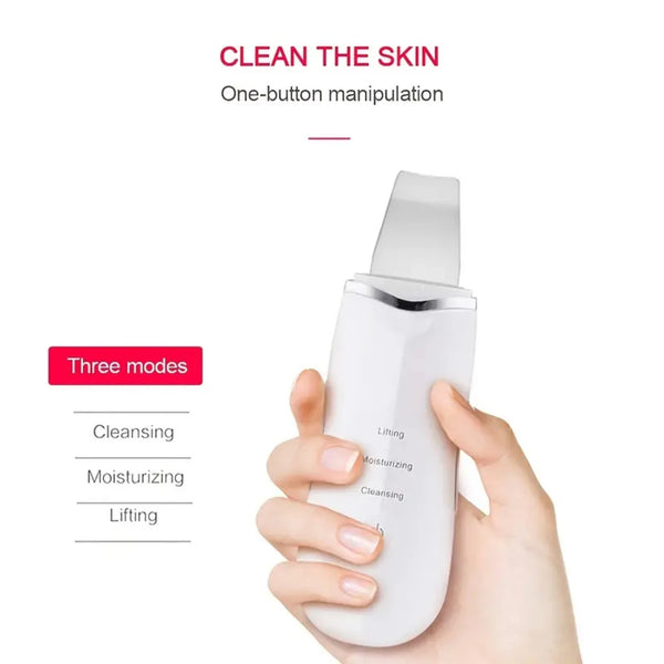 Ultrasonic Deep Cleaning Face Scrubber