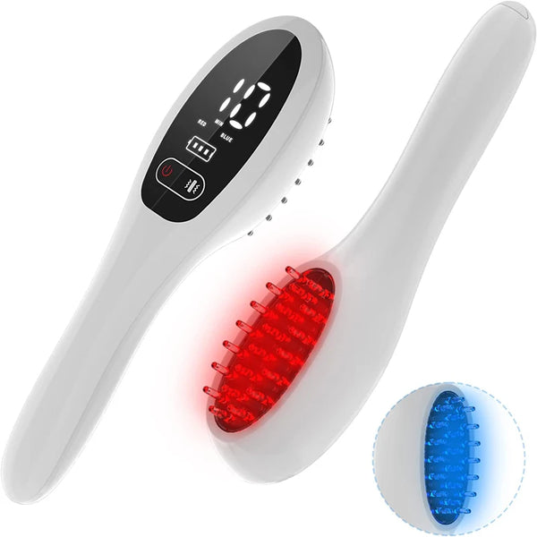 LED Red Light Therapy for Hair Loss & Scalp Massage