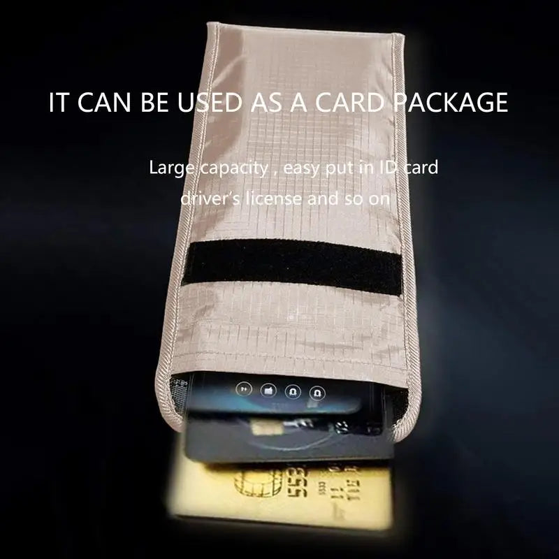EMF Blocking Faraday Pouch for Skin & Wellness Protection