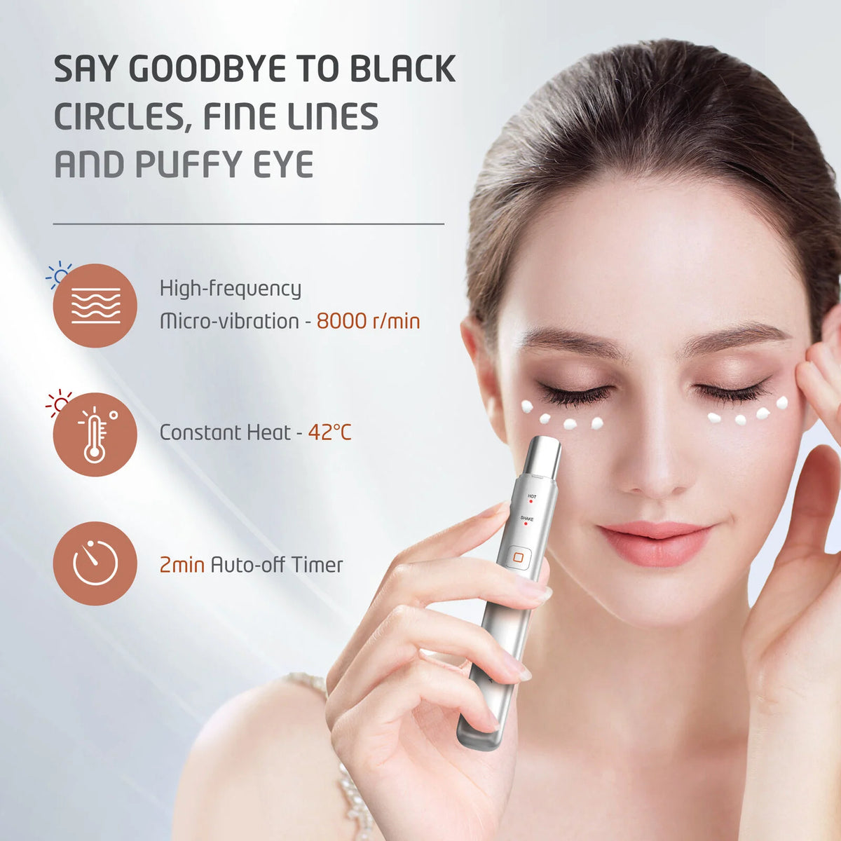 Heated Eye Massager Pen