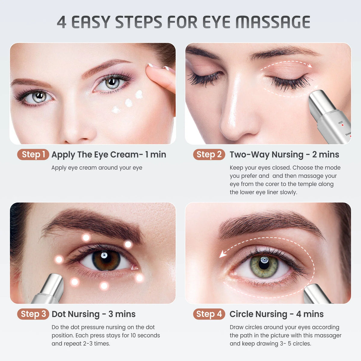 Heated Eye Massager Pen