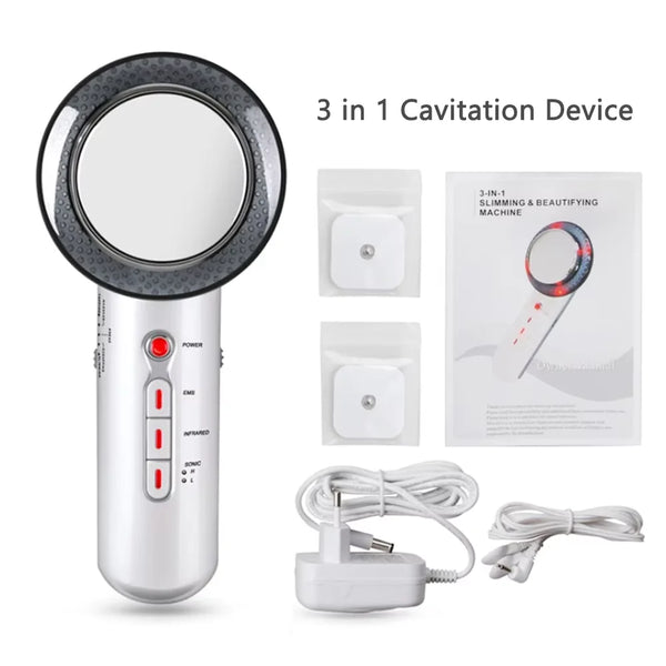 3-in-1 Ultrasonic Slimming Massager