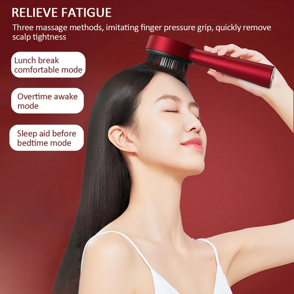 Red Light Therapy Scalp Brush