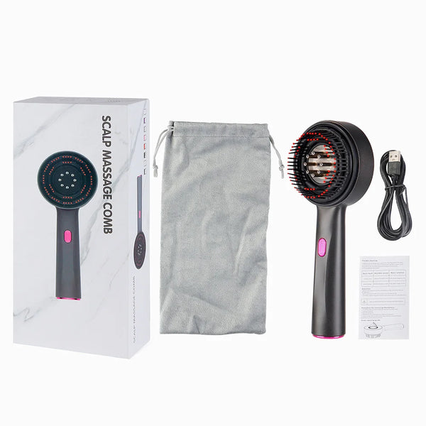 Red Light Therapy Scalp Brush