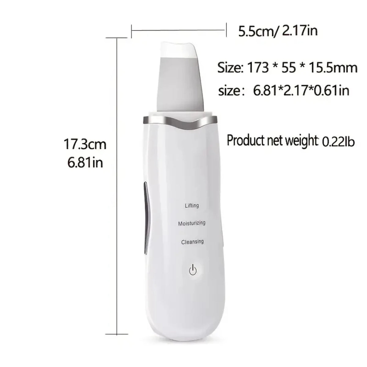 Ultrasonic Deep Cleaning Face Scrubber