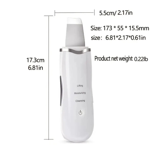 Ultrasonic Deep Cleaning Face Scrubber
