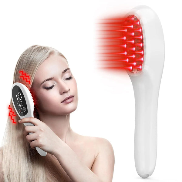 LED Red Light Therapy for Hair Loss & Scalp Massage