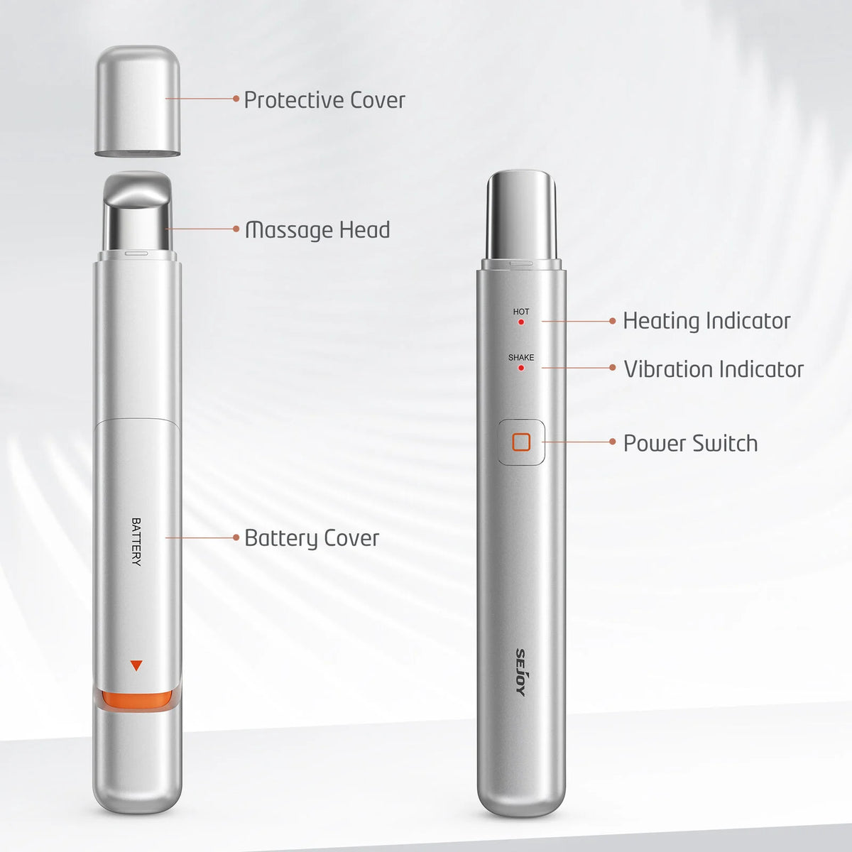 Heated Eye Massager Pen