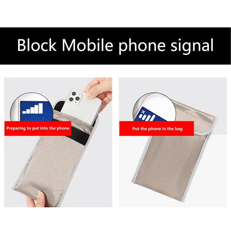 EMF Blocking Faraday Pouch for Skin & Wellness Protection