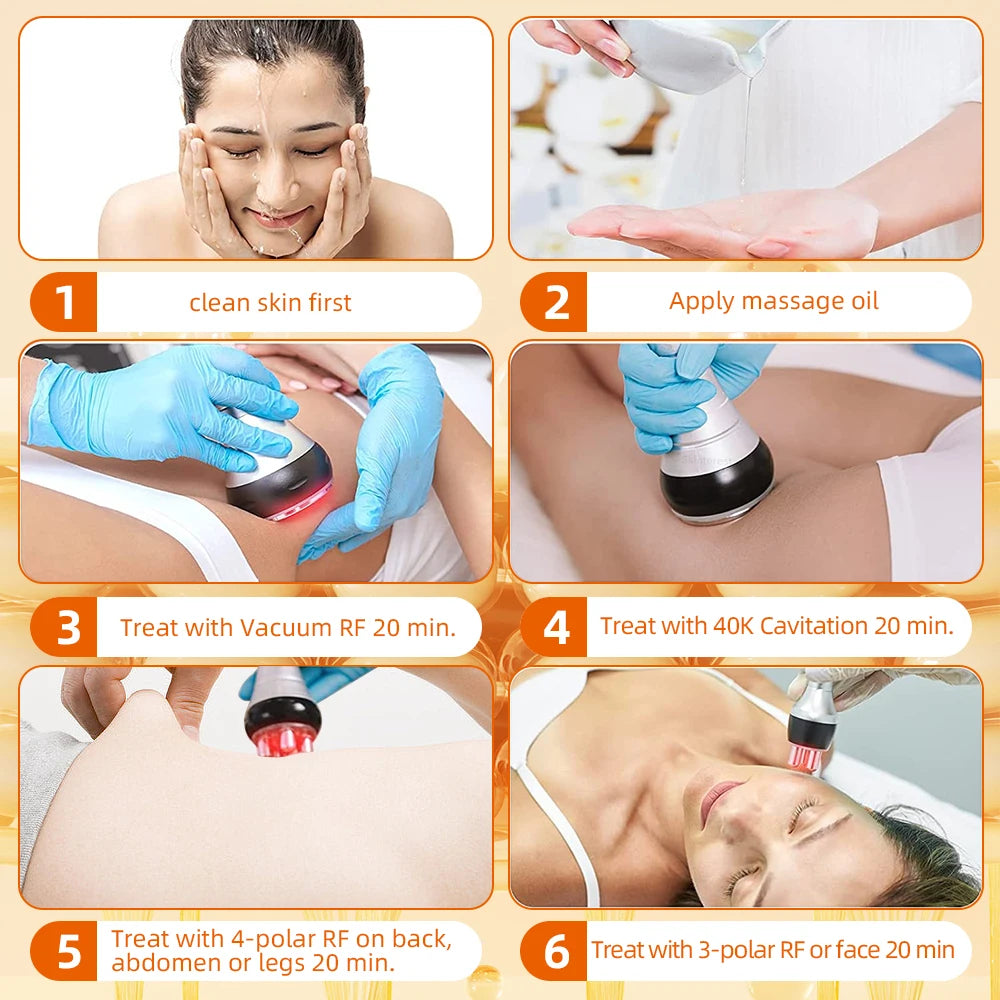 4-in-1 Cavitation Slimming & Lifting System