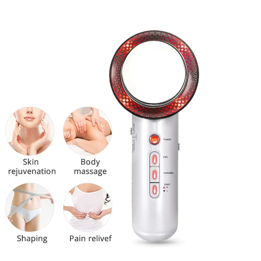 3-in-1 Ultrasonic Slimming Massager