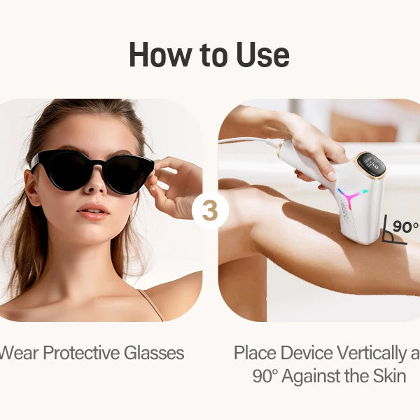 IPL Hair Removal Device