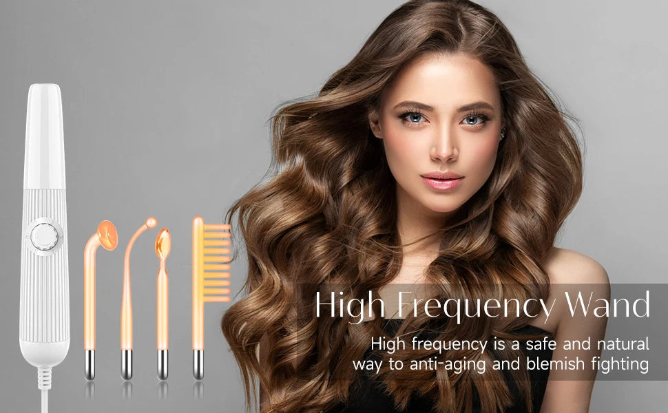High Frequency Therapy Wand