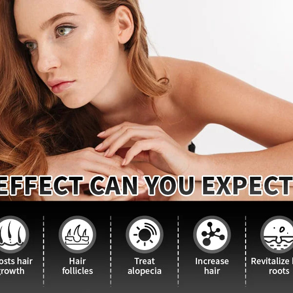LED Red Light Therapy for Hair Loss & Scalp Massage