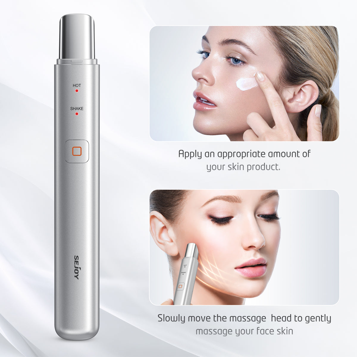Heated Eye Massager Pen