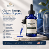 How to take methylene blue drops sublingually