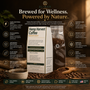 Hemp Harvest Coffee medium roast bag with hemp protein blend