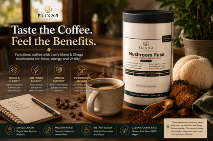 Mushroom Fuse Instant Coffee (Medium Roast)