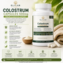 Daily colostrum supplement for gut and immune health