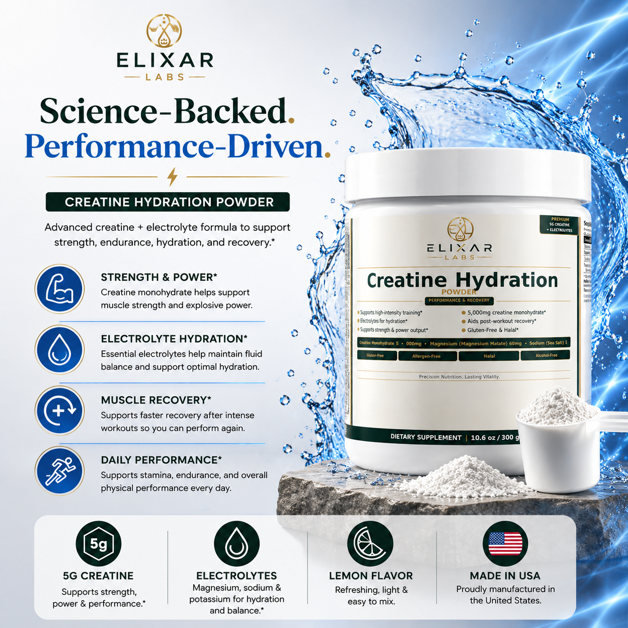 Creatine Hydration Powder