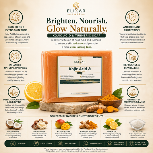 Kojic Acid & Turmeric Soap