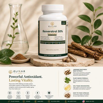 Resveratrol 50% 600mg